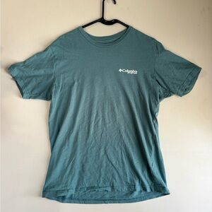 Columbia Men's Ocean Blue Short Sleeve Tee